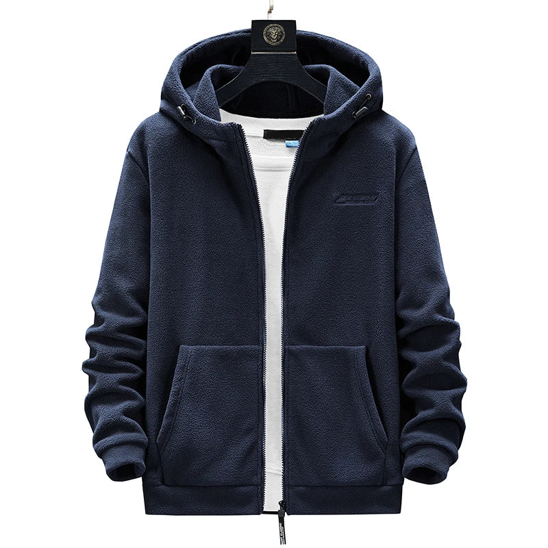 Men's Fleece Hooded Jacket
