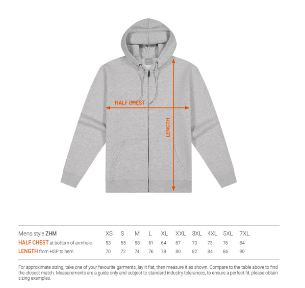 ESSENTIAL ZIP HOODIE