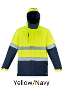 SYZMIK Unisex Hi Vis Antarctic Softshell Jacket
