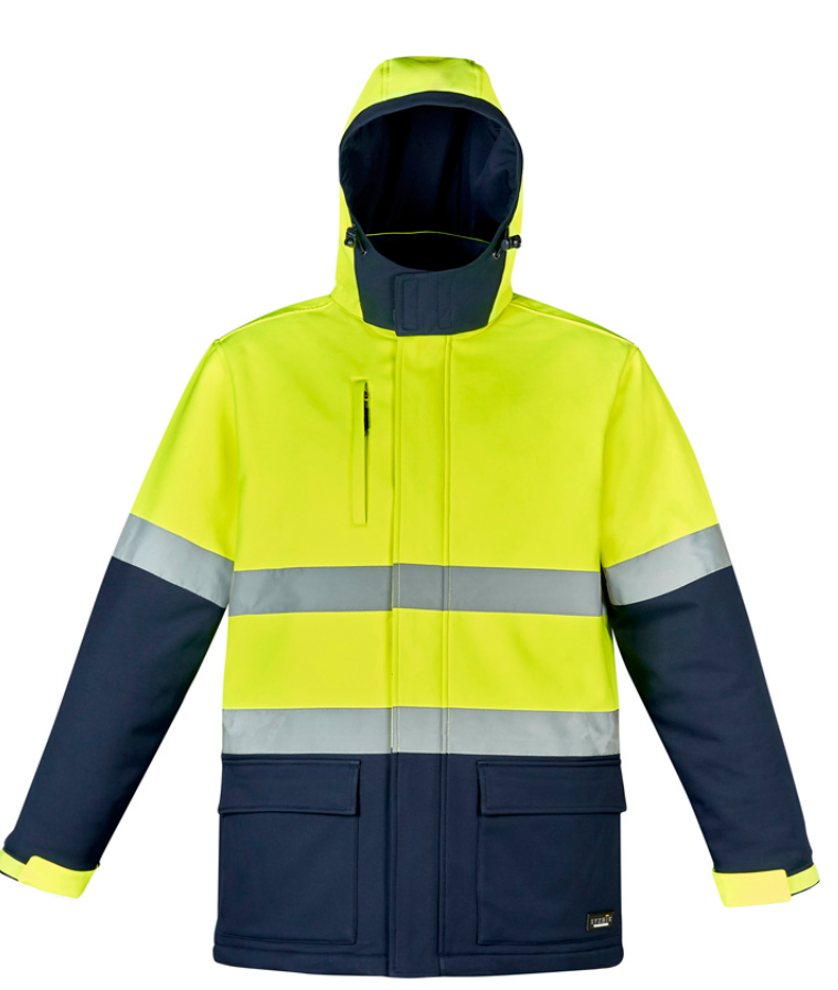 SYZMIK Unisex Hi Vis Antarctic Softshell Jacket