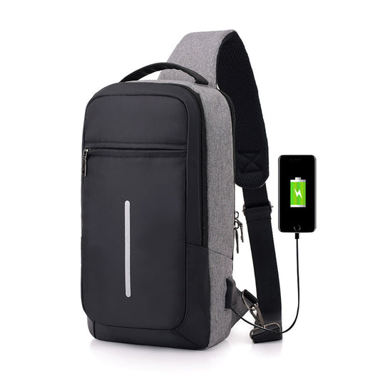 Outdoor Anti-theft USB charging travel bag