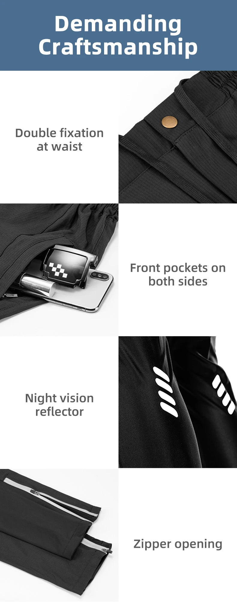 Lightweight Reflective Trousers