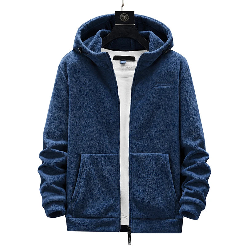 Men's Fleece Hooded Jacket