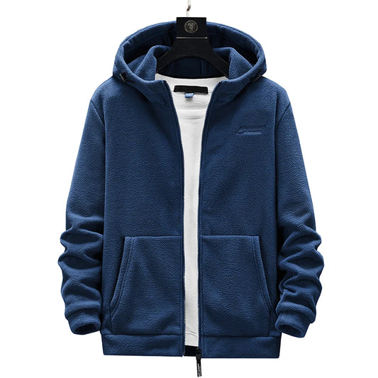Men's Fleece Hooded Jacket