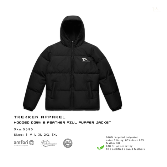 Men's Hooded Puffer Jacket