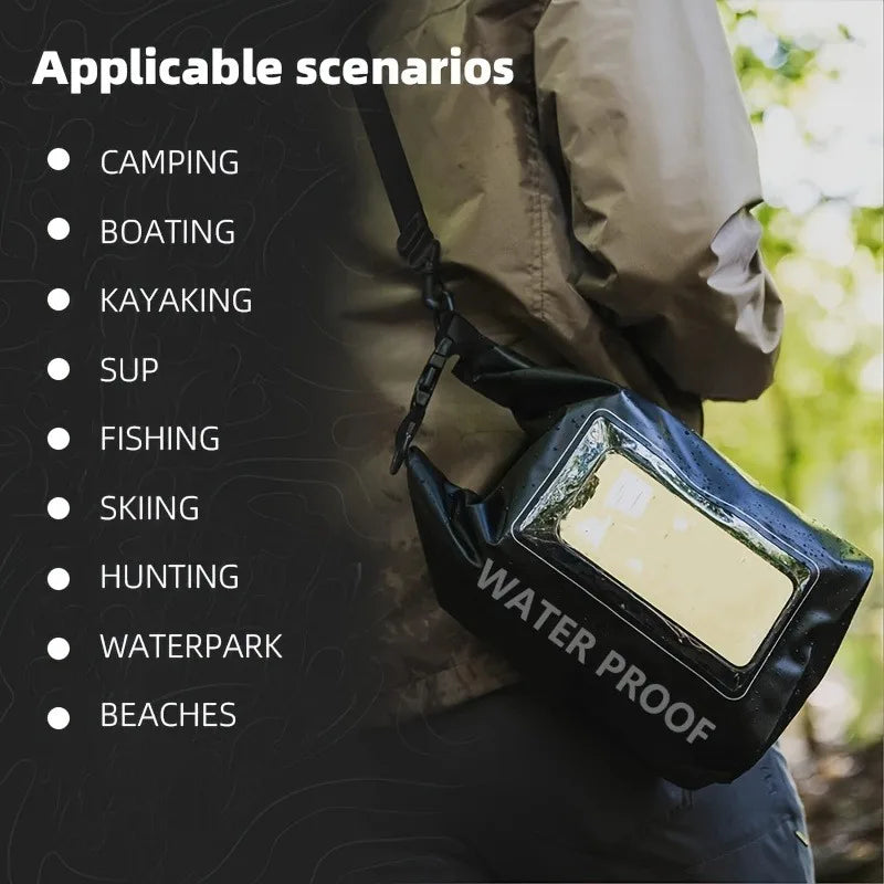 Waterproof Touch Screen Bag For Trekking, Kayaking