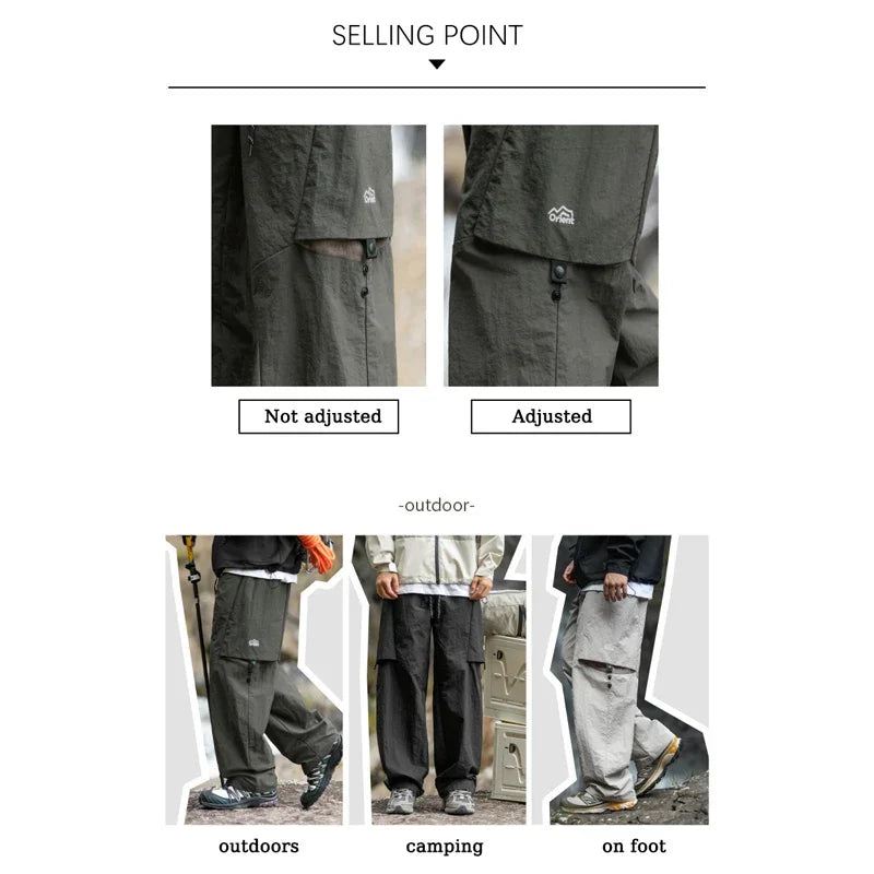 Adjustable Cargo Pants