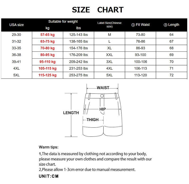 Mens Cargo Shorts
