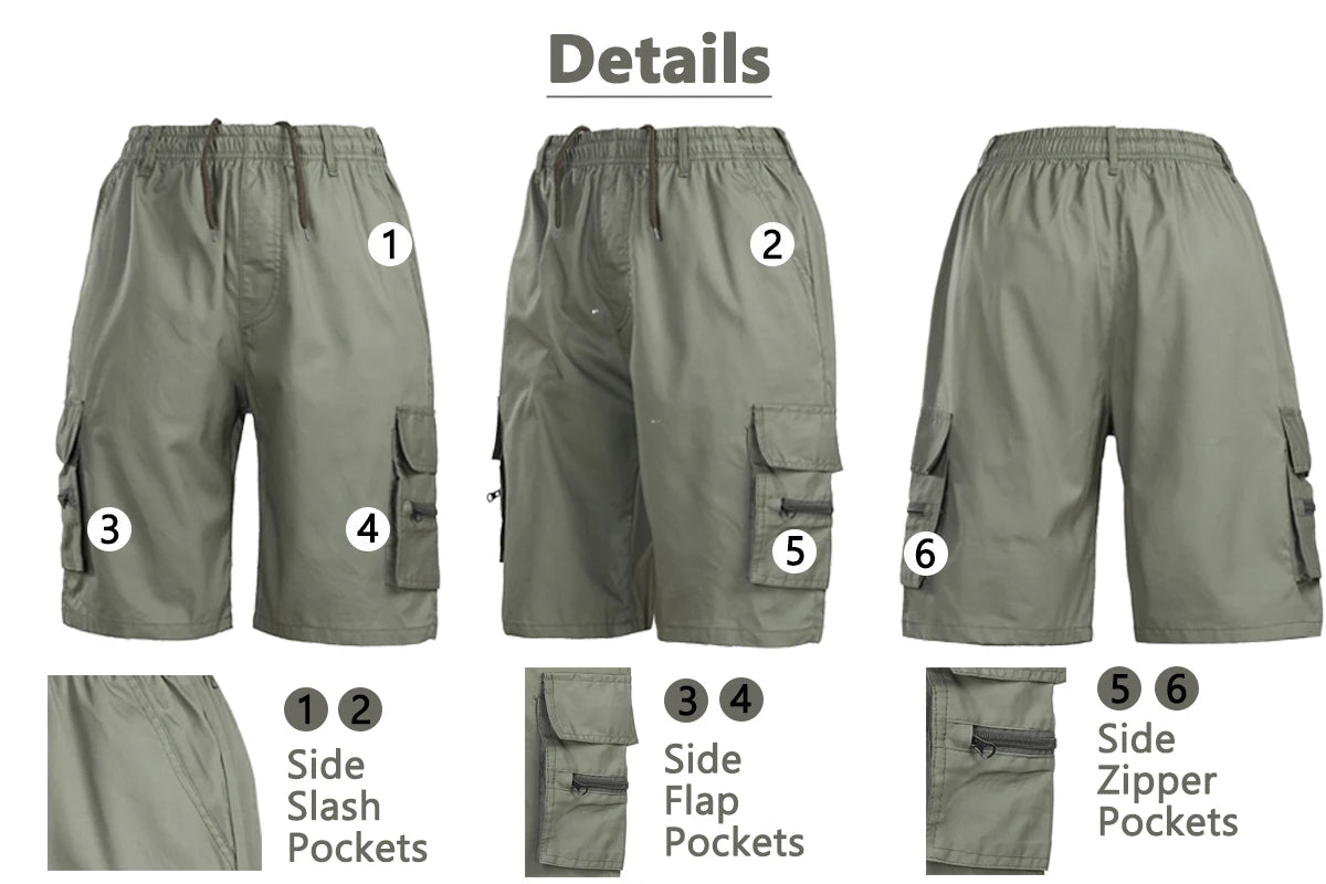 Quick Dry Cargo Shorts