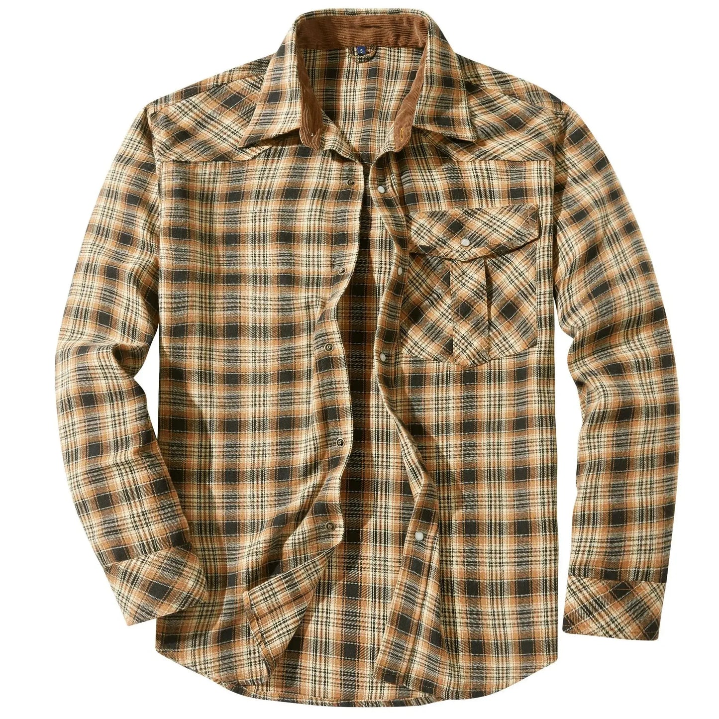 Men's Plaid Flannel Shirt