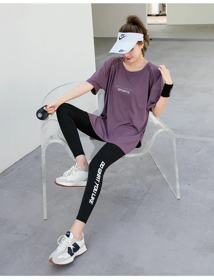 Breezy Loose Mesh Tee
