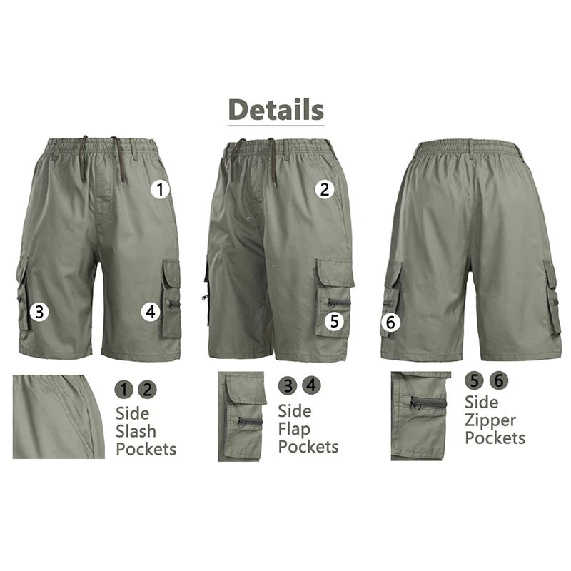 Quick Dry Cargo Shorts