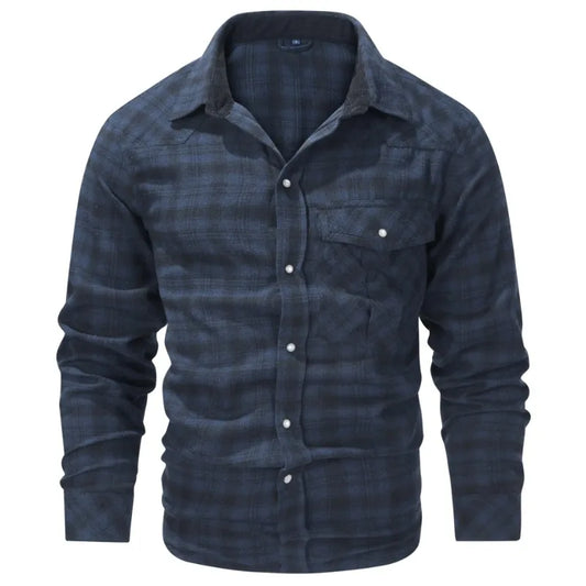 Men's Plaid Flannel Shirt