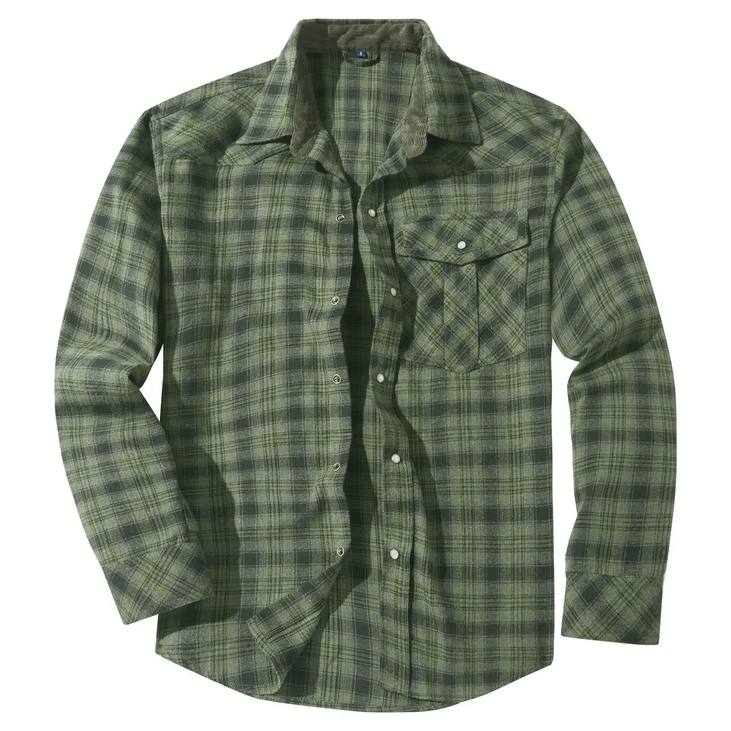 Men's Plaid Flannel Shirt