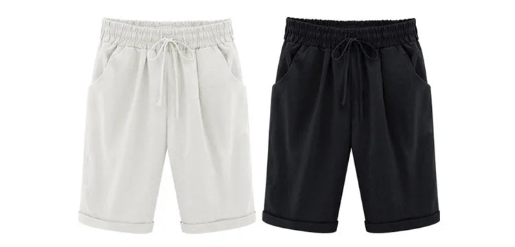 High Waist Casual Shorts