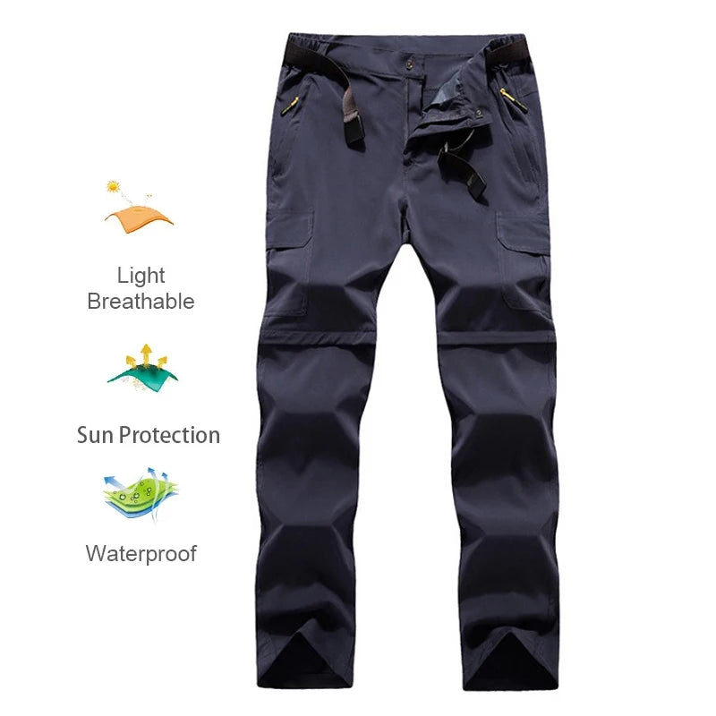 Women's Detachable Fishing, Trekking Trousers