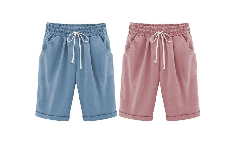 High Waist Casual Shorts