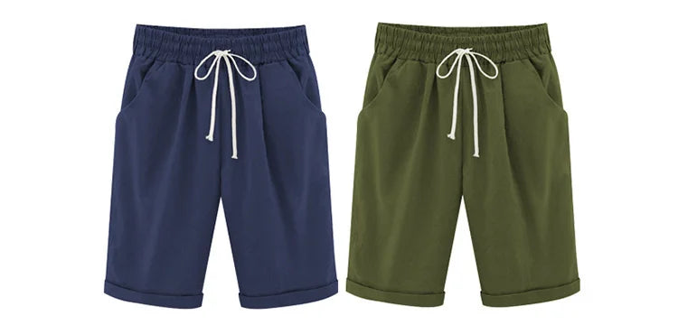 High Waist Casual Shorts