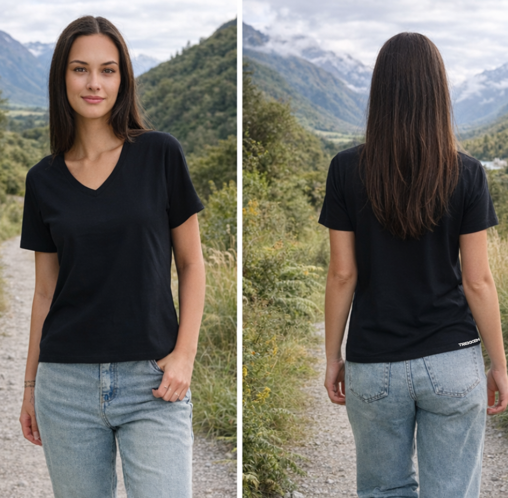 AUTHENTIC V-NECK TEE