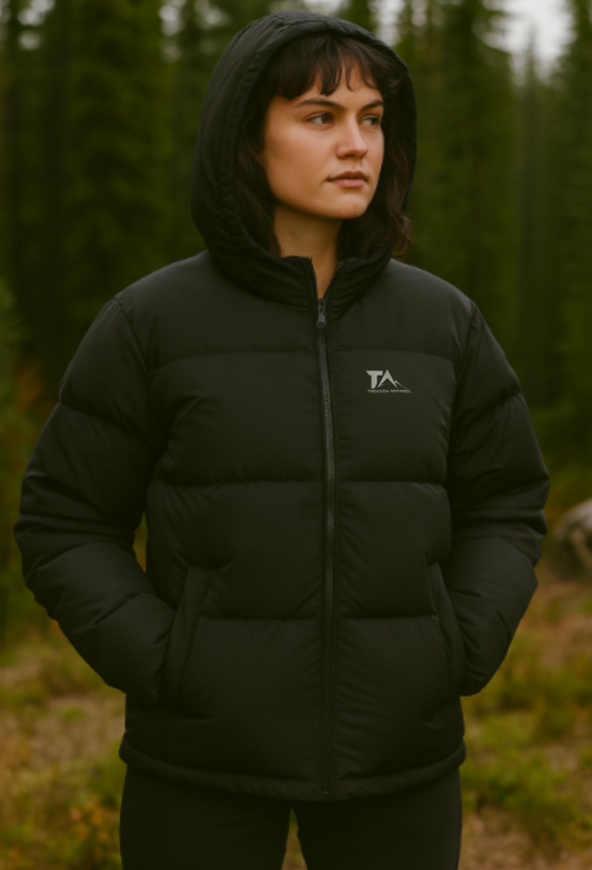 ALPINE - UNISEX HOODED PUFFER