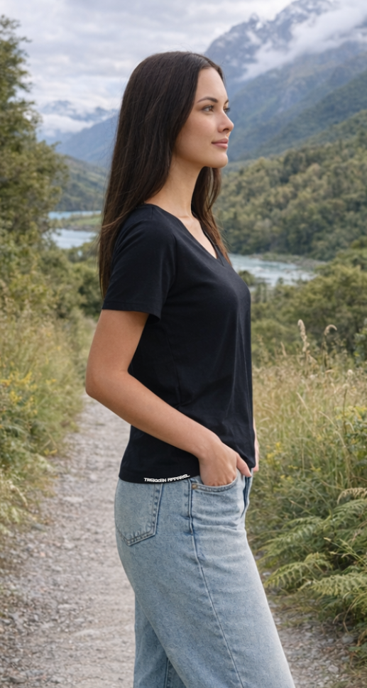 AUTHENTIC V-NECK TEE