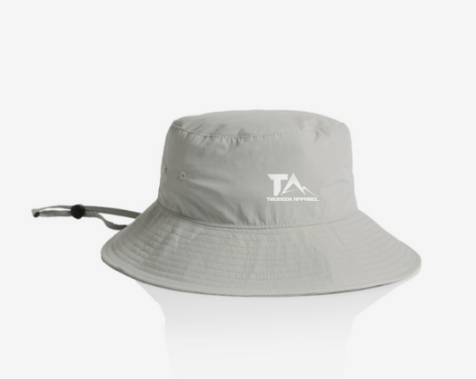 WIDE BRIM BUCKET HAT - RECYCLED