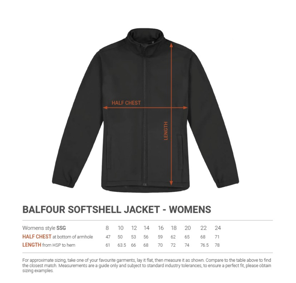 WOMENS BALFOUR SOFTSHELL JACKET