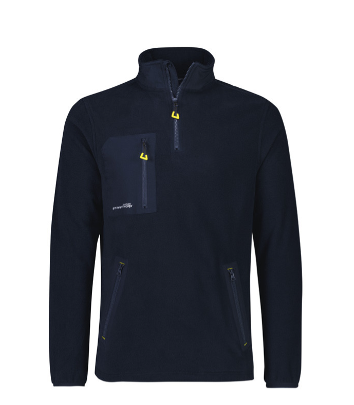 UNISEX STREETWORX LIGHTWEIGHT 1/4 POLAR FLEECE