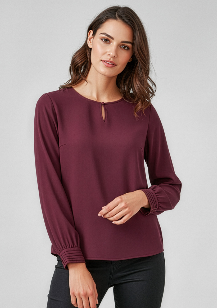 WO's LONG SLEEVE BLOUSE